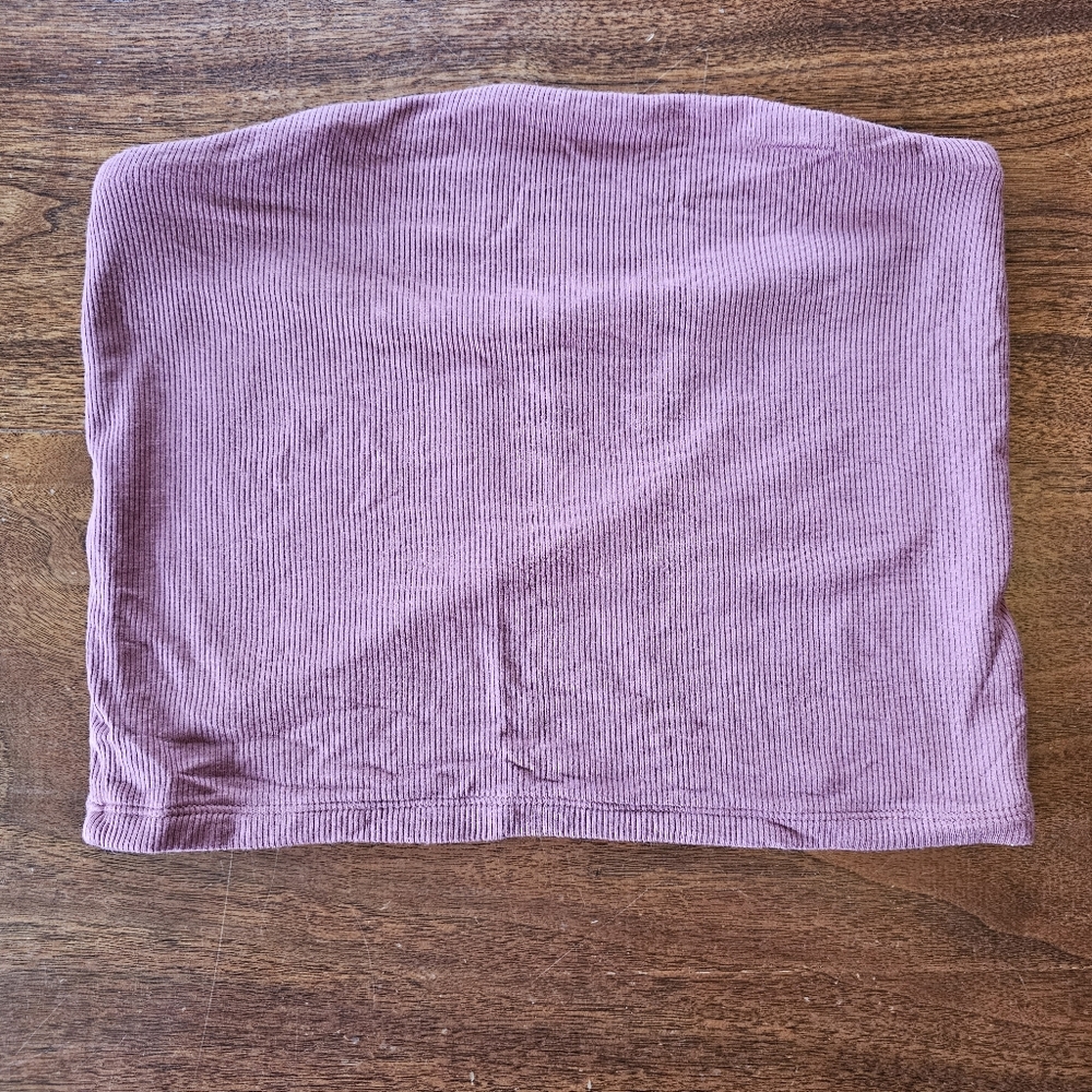 American Eagle Tube Top in Purple Soft & Sexy Size Large